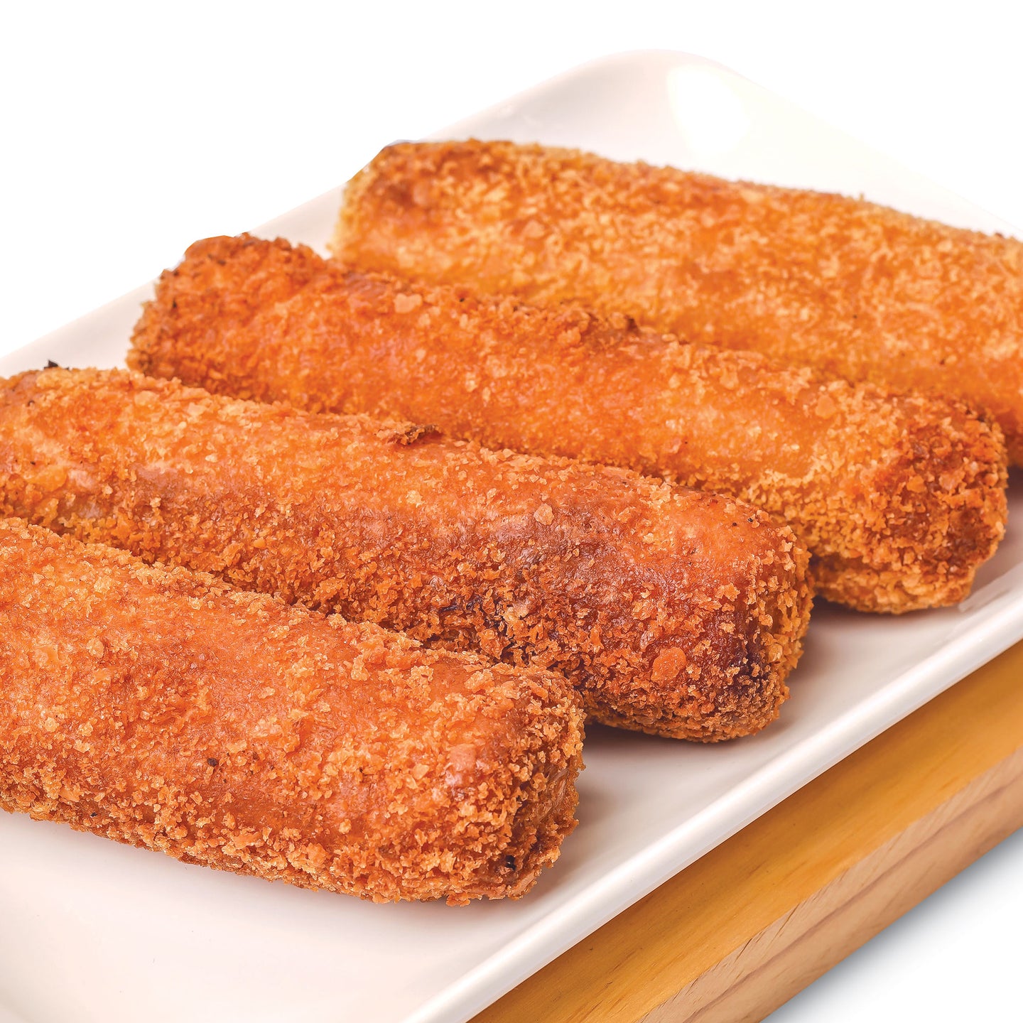 Indulge in our freshly baked Chicken-Stuffed Bread Rolls, perfectly golden on the outside with a soft, warm interior. Each roll is generously filled with tender chicken and a blend of aromatic spices, offering a deliciously savory bite. The crispy exterior gives way to a juicy, flavorful filling, making these rolls a perfect snack or appetizer. Whether enjoyed on their own or with a dipping sauce, these rolls are sure to satisfy your cravings.